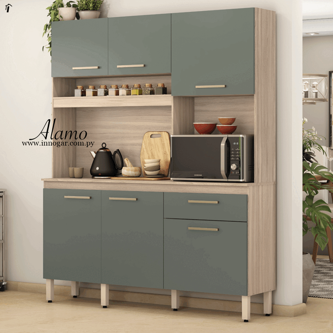Kit Cocina Alamo / Avena Menta