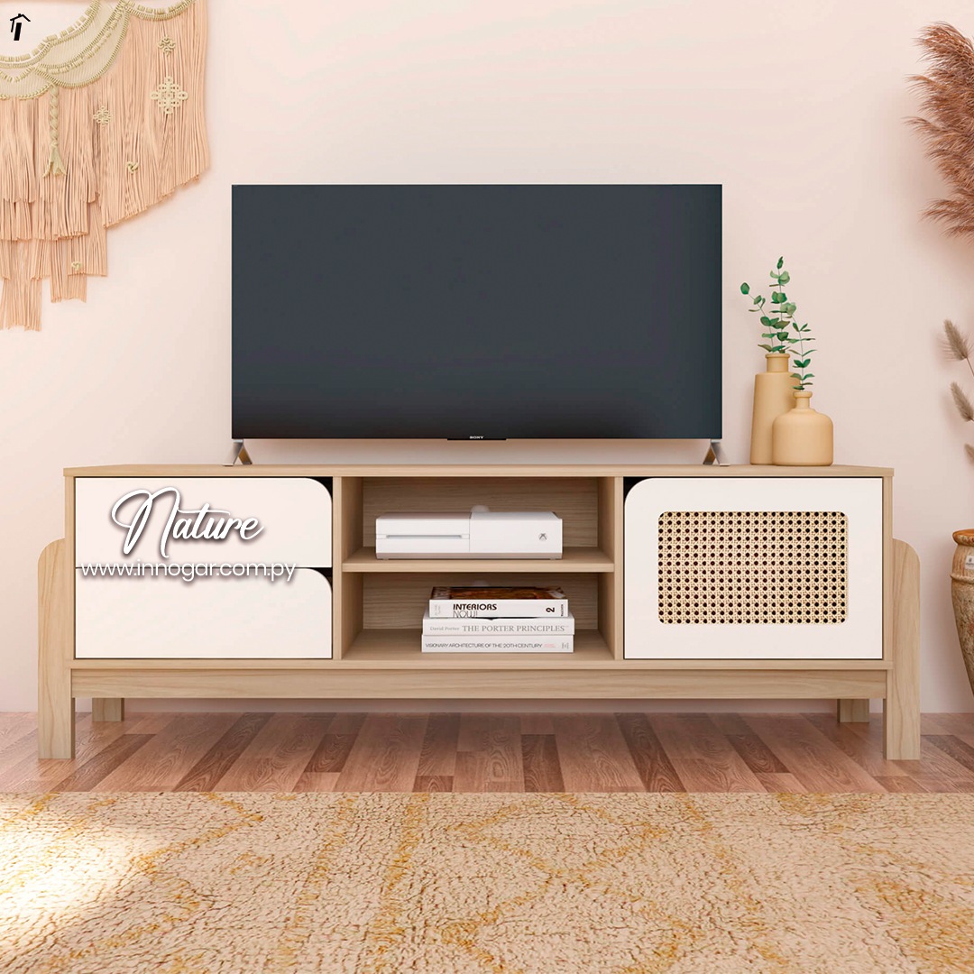 Rack Nature Carvalho Oak Off White 