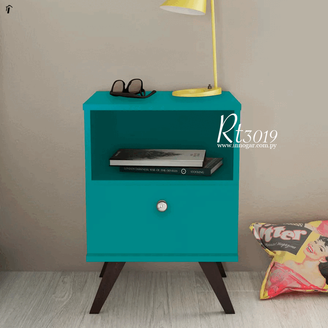 Mesita de Luz RT 3019 / Turquesa