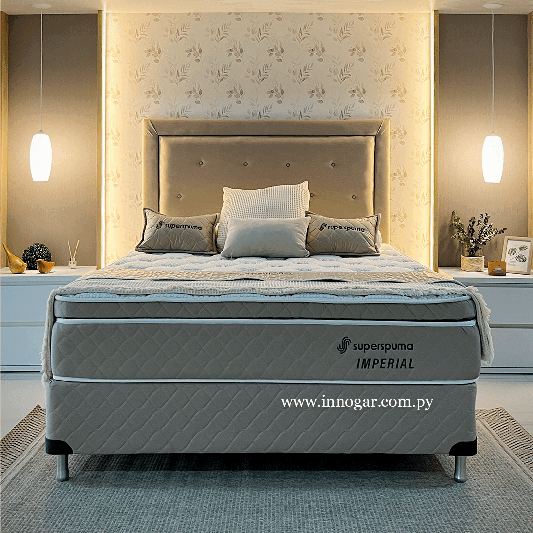 Cama Imperial Beige 1,60