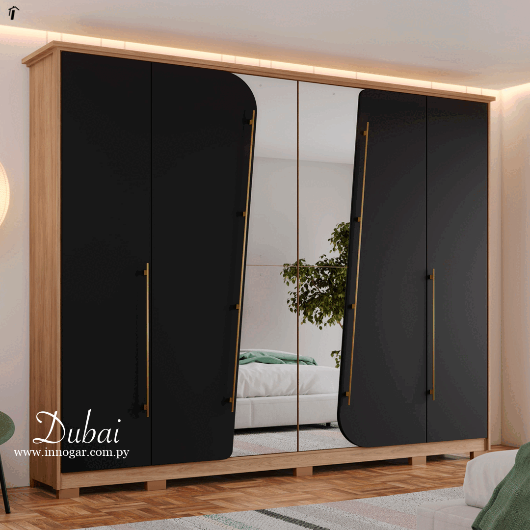 Ropero Dubai / Jequitiba Negro