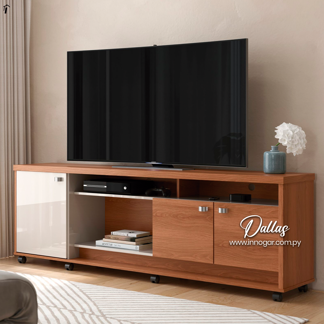Rack para TV Dallas Jequitiba Off White 