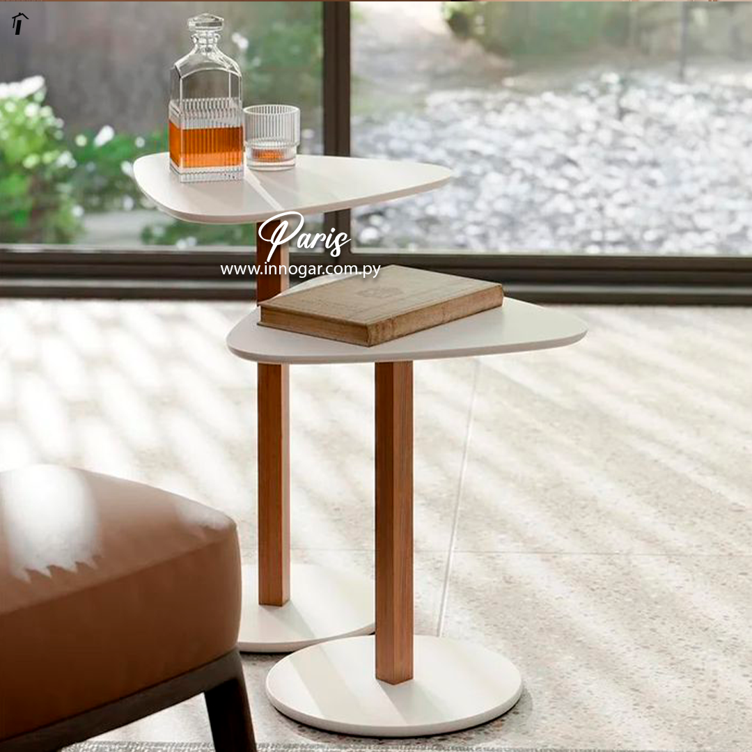 Mesas Lateral Paris Off White 