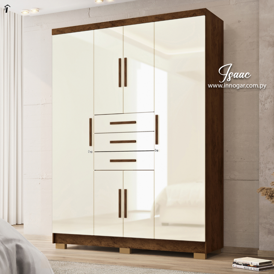 Ropero Issac Imbuia / Champagne 