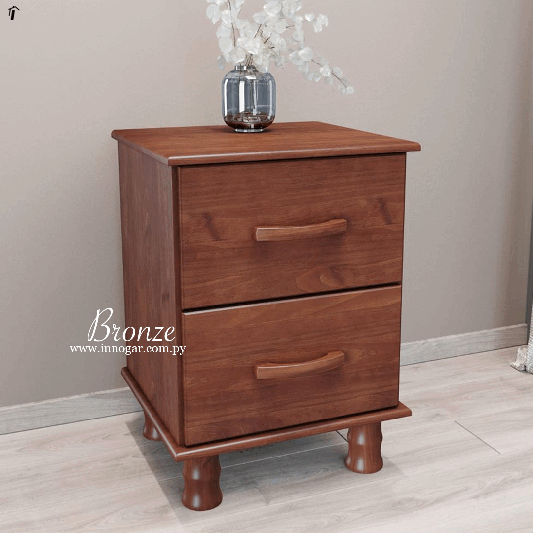 Mesa de Luz Bronze / Imbuia