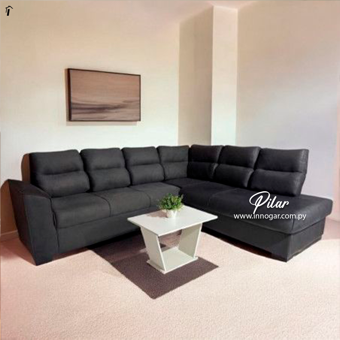 Sofa esquinero Pilar Gris 