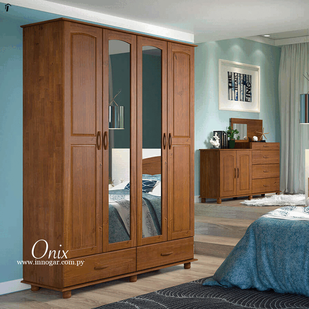 Ropero Onix 4P / Imbuia