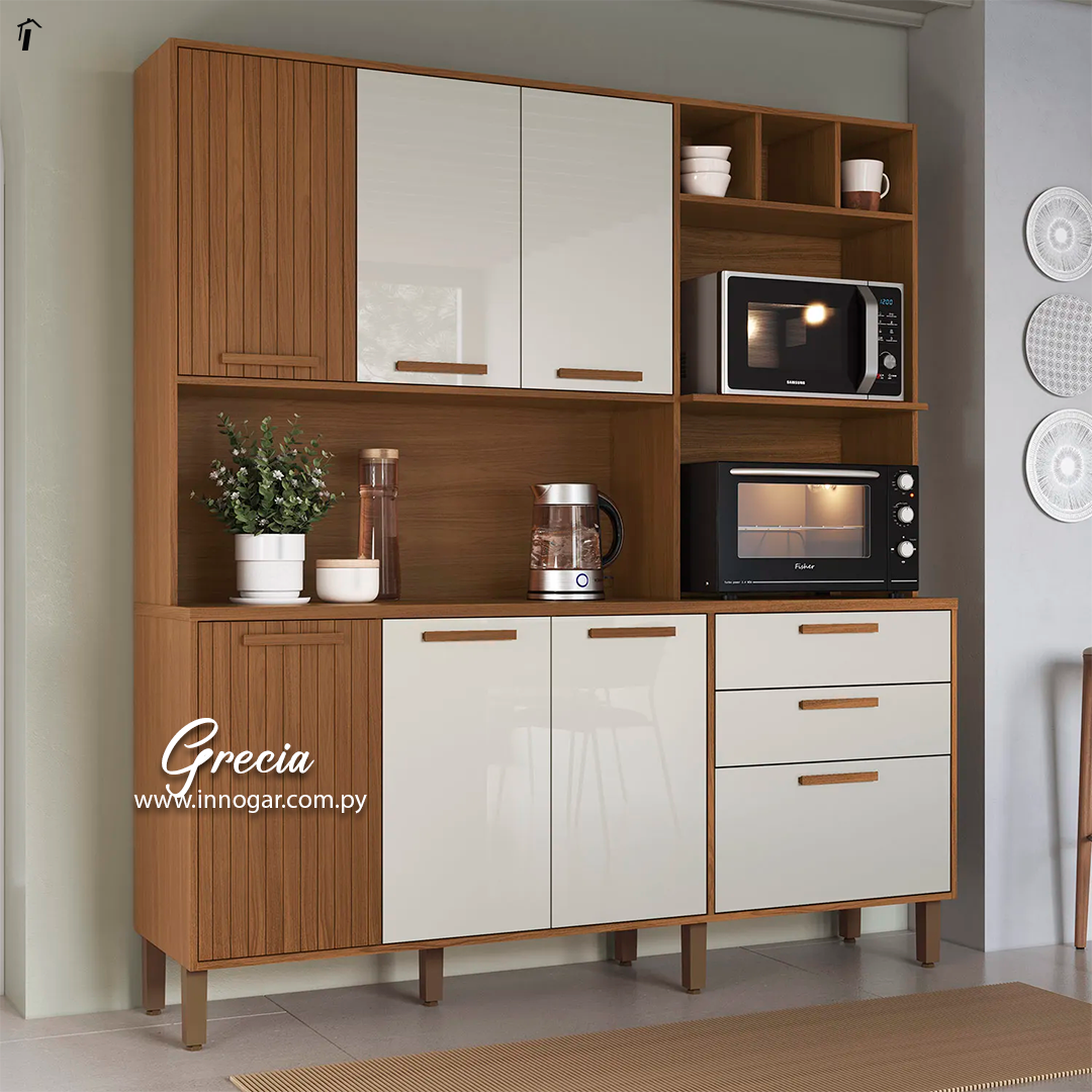 Kit Cocina Grecia Freijo Off White 