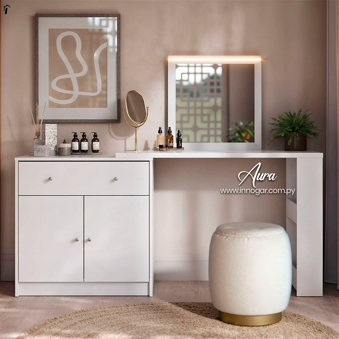 Tocador Camarin Aura Blanco 