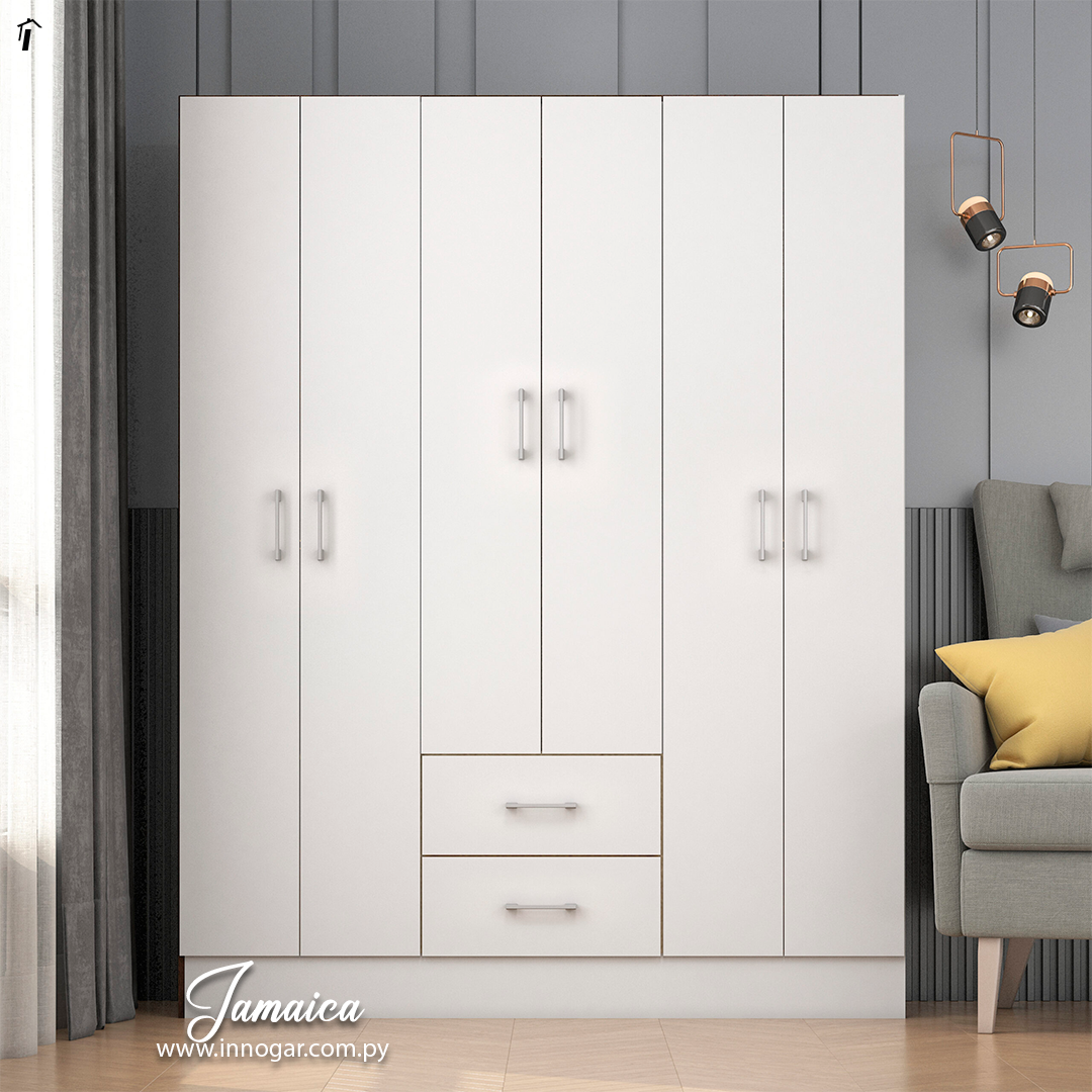 Ropero Jamaica Blanco Blanco