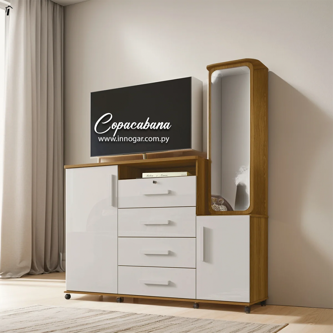 Comoda Copacabana Freijo Off White
