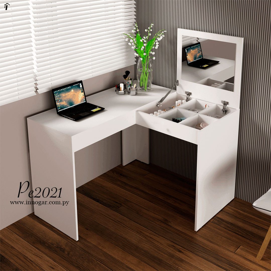 Tocador escritorio Pe2021 / Blanco