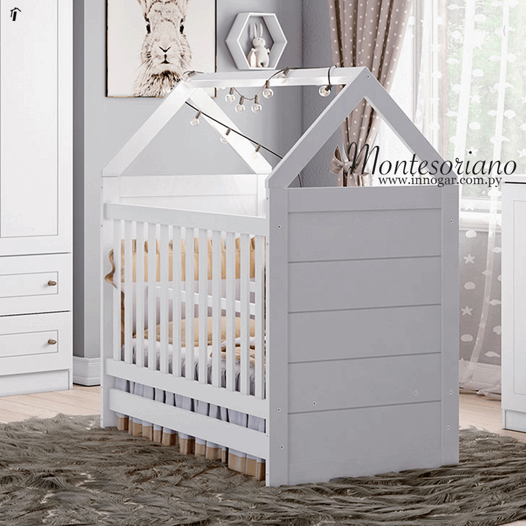 Cuna cama Montesoriano / Blanco