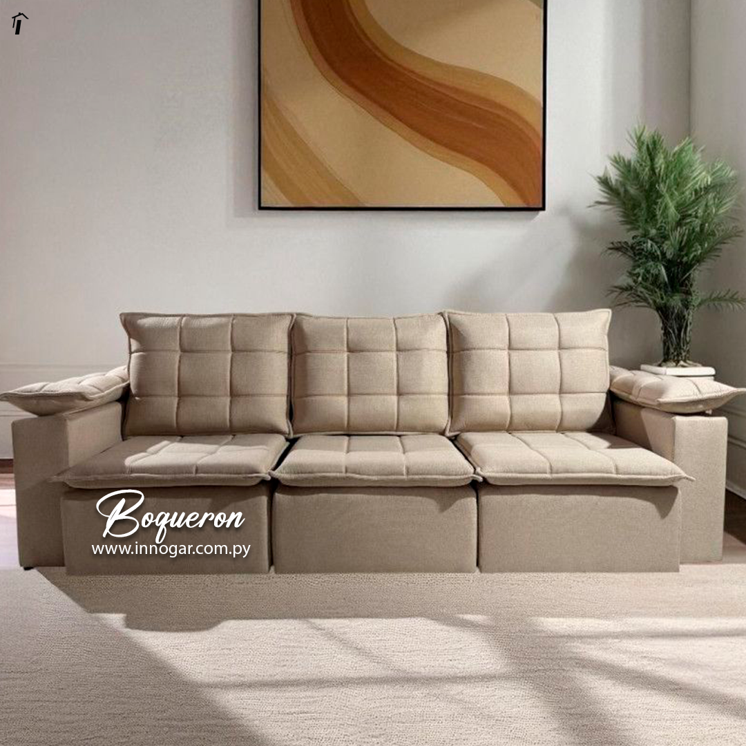 Sofa retractil Boqueron Marron Pino
