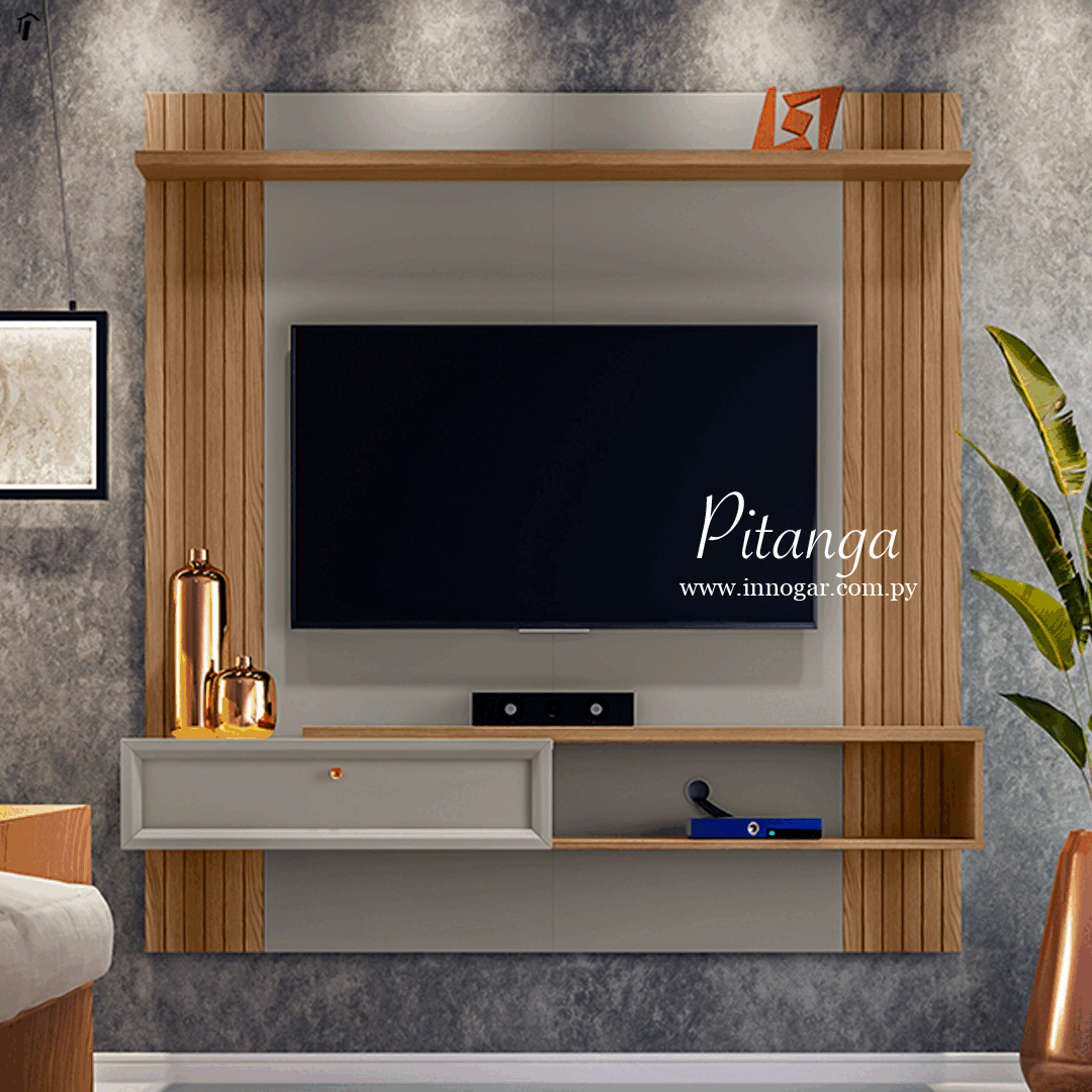 Panel Pitanga / Amendoa Titanio