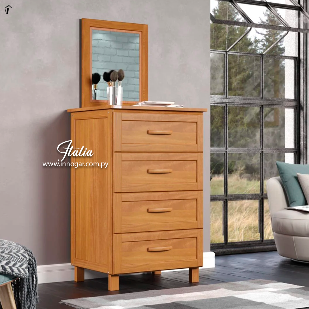 Comoda Italia Carvalho Acetinado