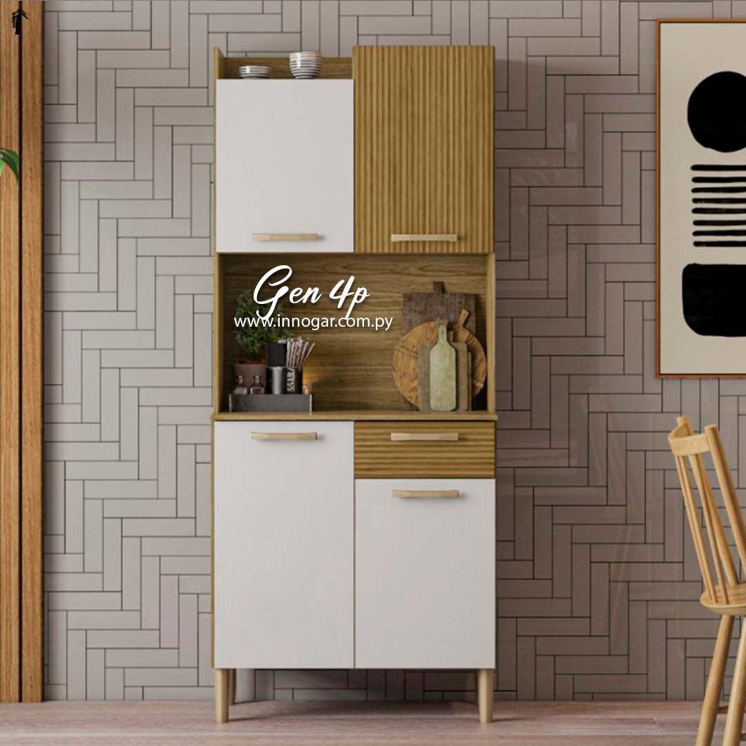 Kit Cocina Gen 4P Freijo Supremo
