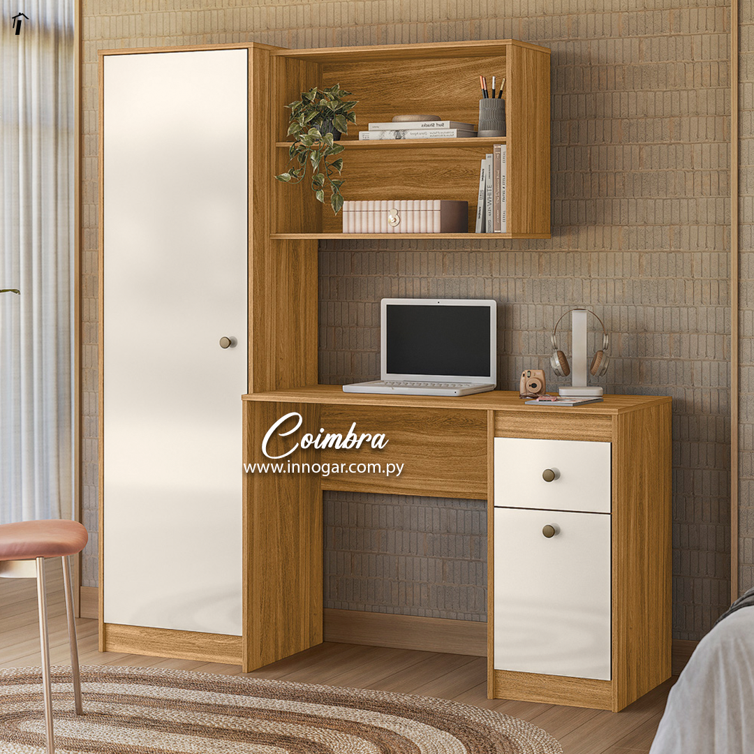 Escritorio Coimbra Freijo Off White 