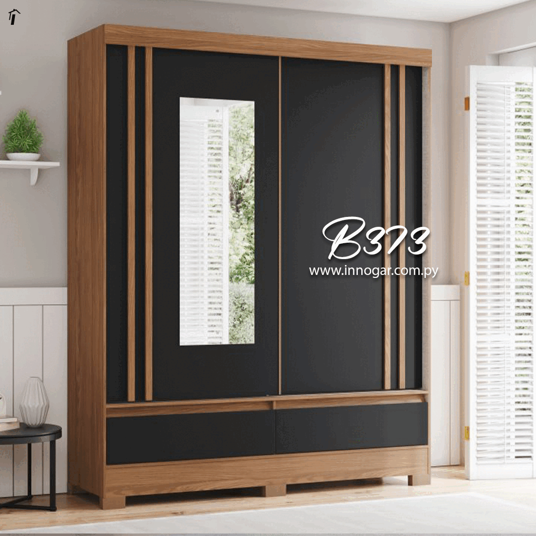Ropero B373 Freijo Negro