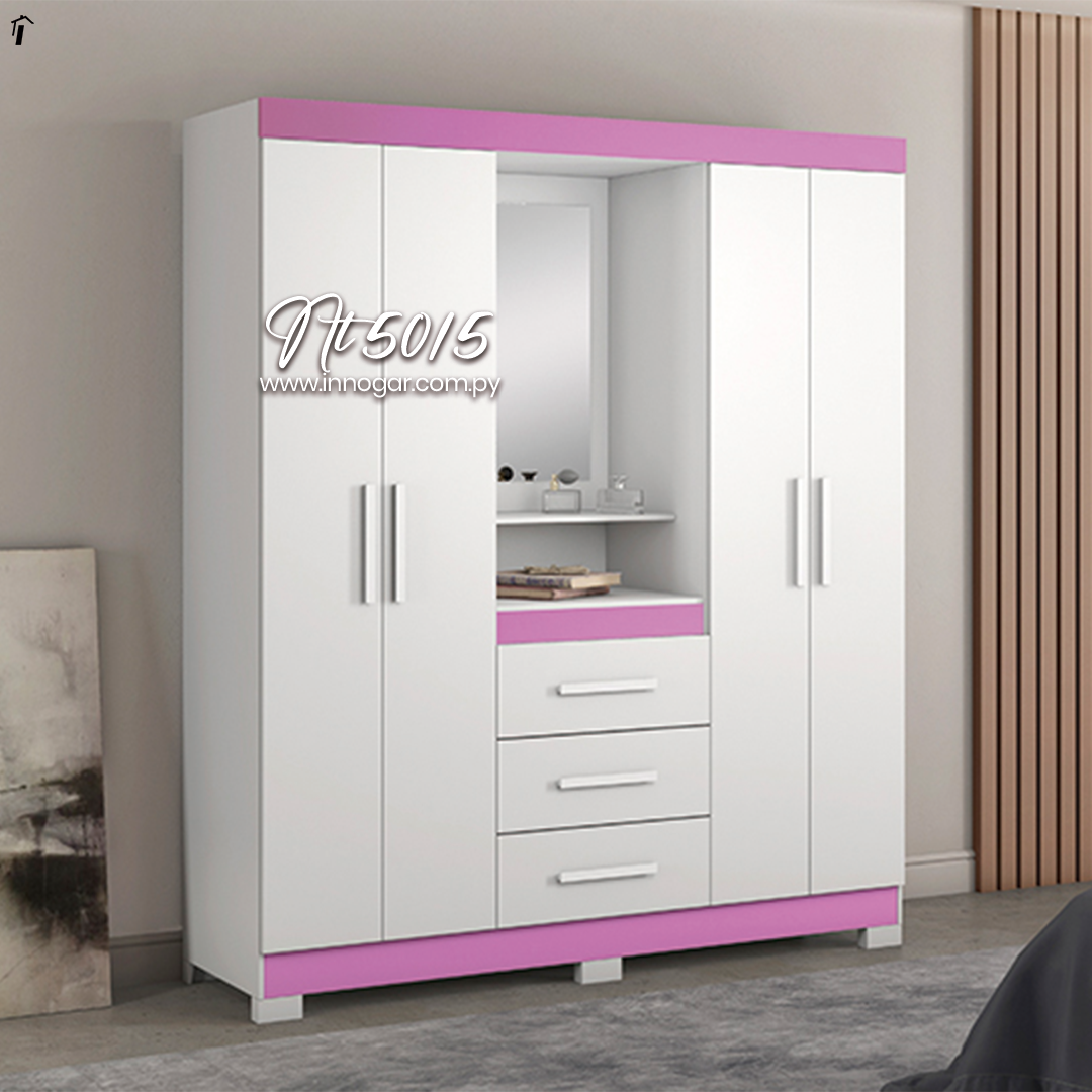 Ropero Nt5015 / Blanco Rosa