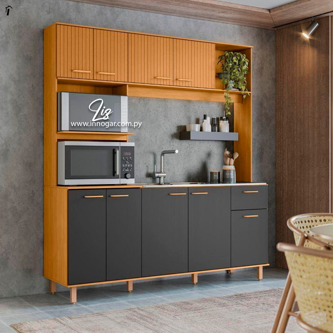 Kit Cocina Liz Freijo Grafito 