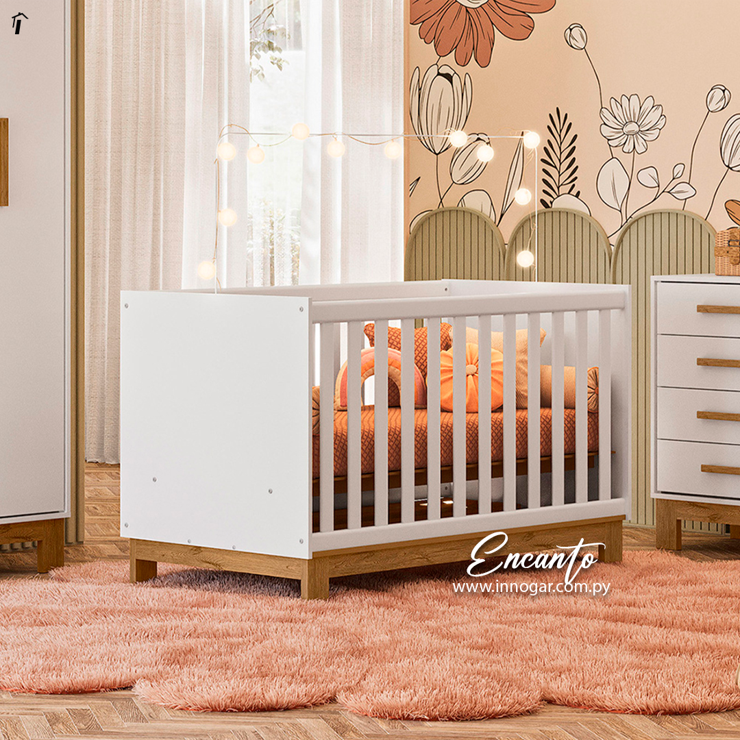 Cuna mini Encanto Blanco Blanco