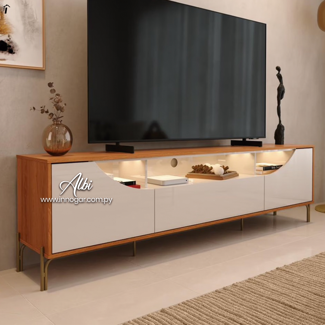 Rack Albi Jequitiba Off White 