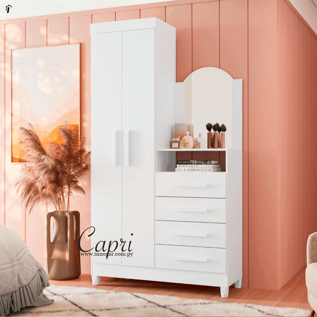 Comoda Ropero  Capri / Blanco