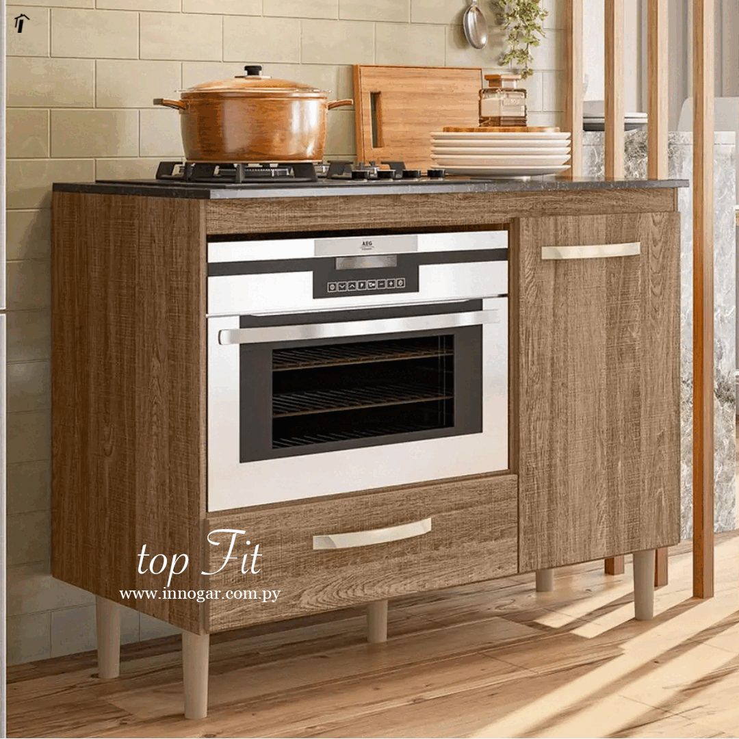 Cook Top Fit / Roble Rustico