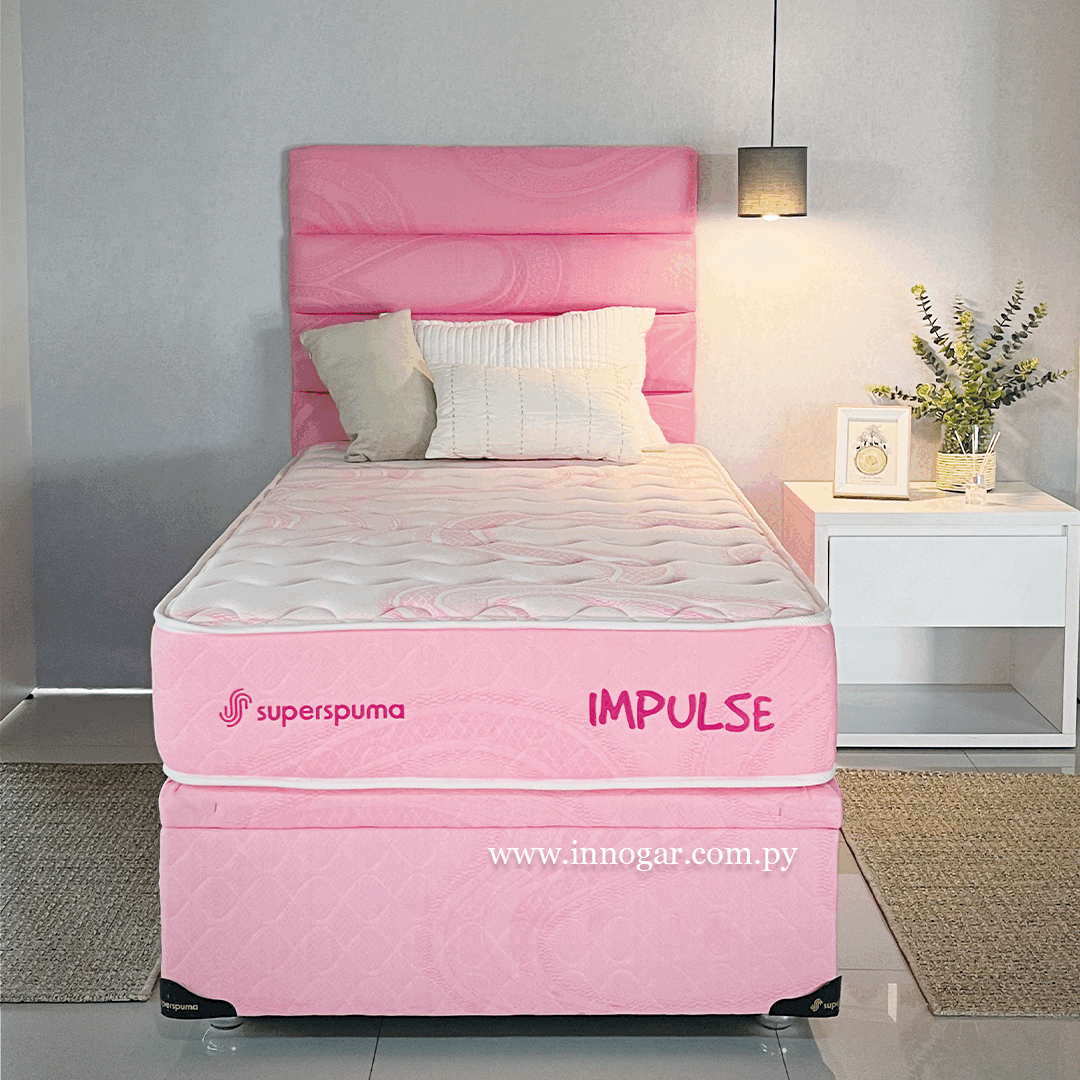 Cama Impulse Rosa 1,20