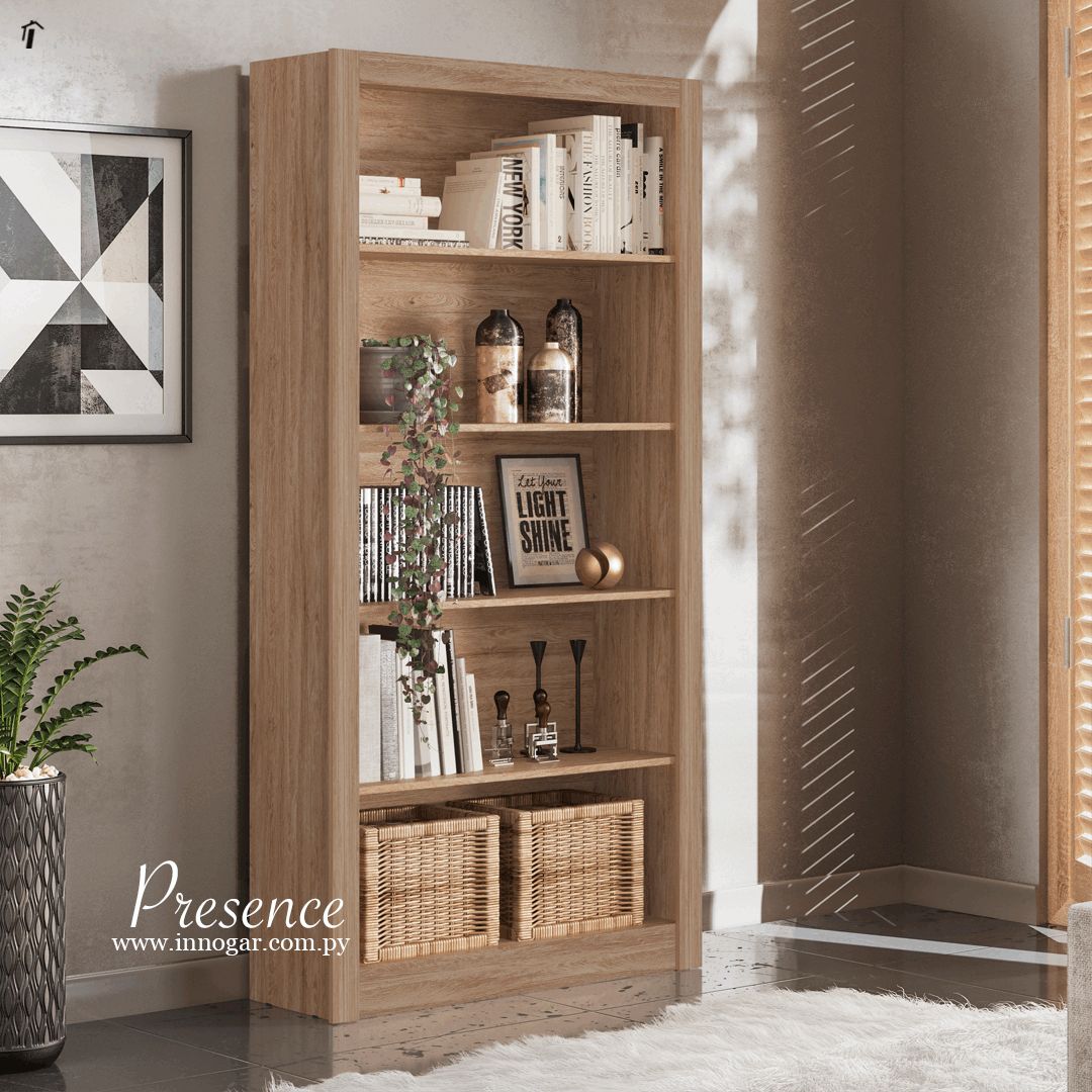 Estante Presence / Nogal Touch