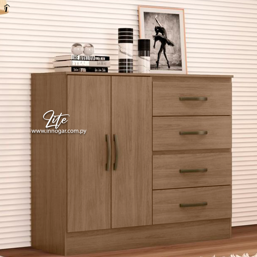 Comoda Lite 4C 2P / Carvalho Oak