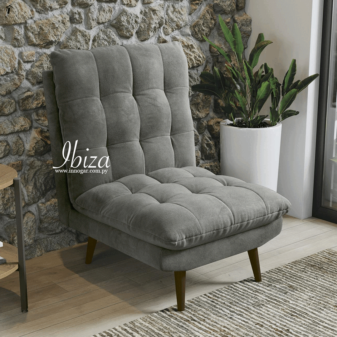 Sillon Ibiza / Deluxe Plomo