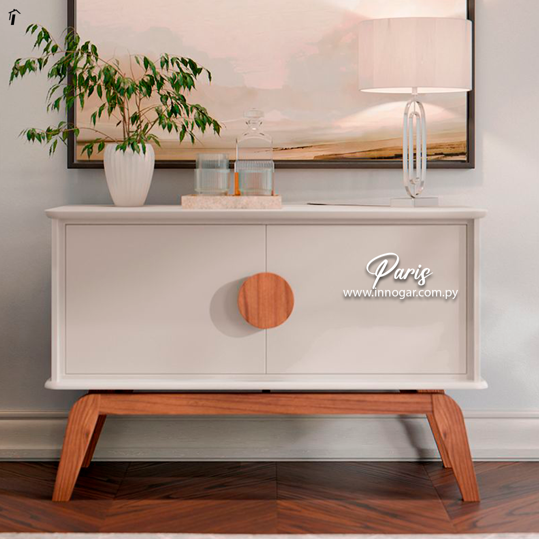 Buffet Paris 2P Blanco nature 