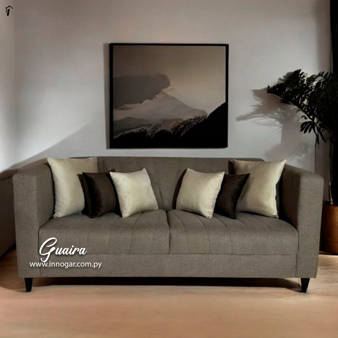 Sofa Guaira 3L Marron Pino