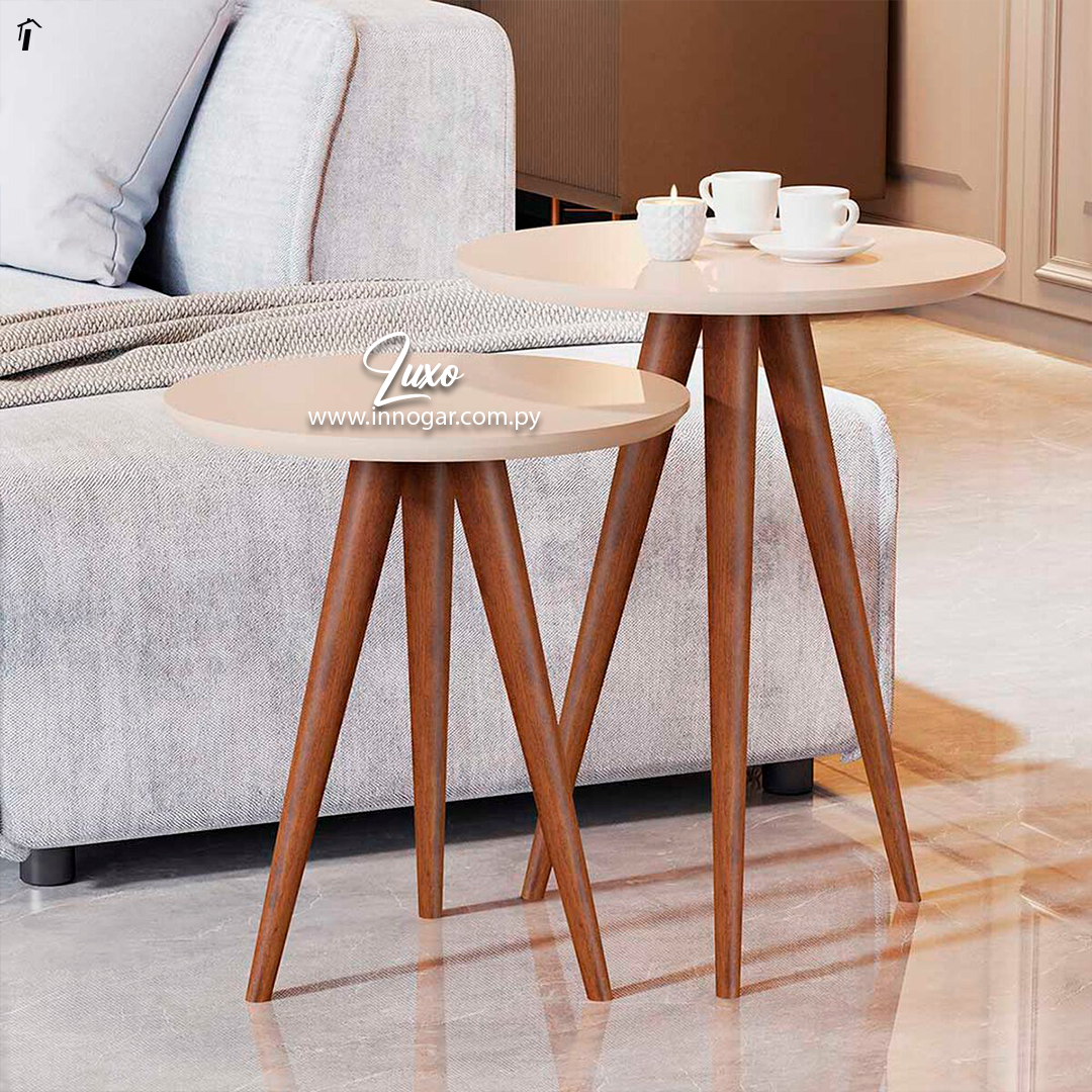 Mesa de Apoyo Luxo Blanco