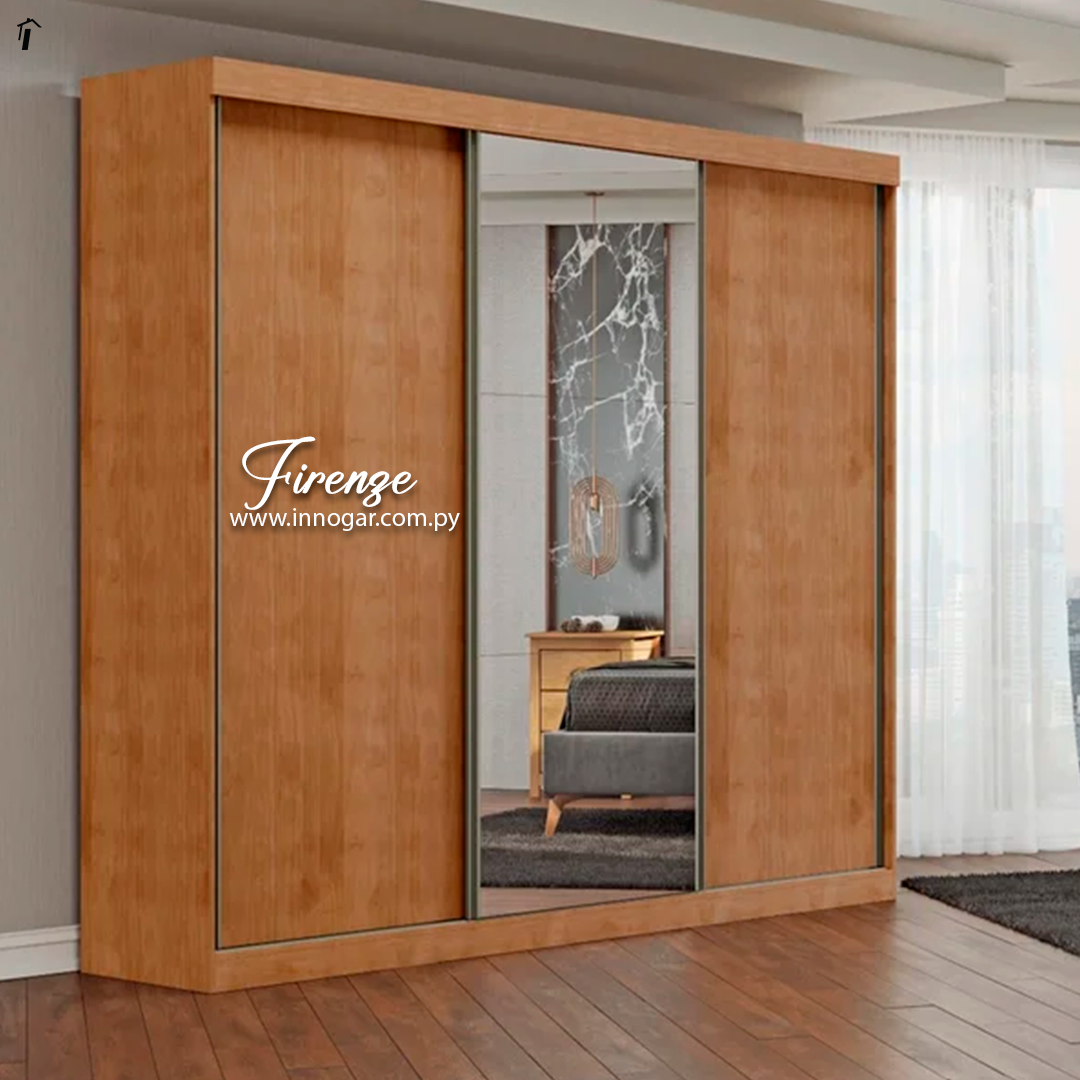 Ropero Firenze 3P Corredizas Freijo