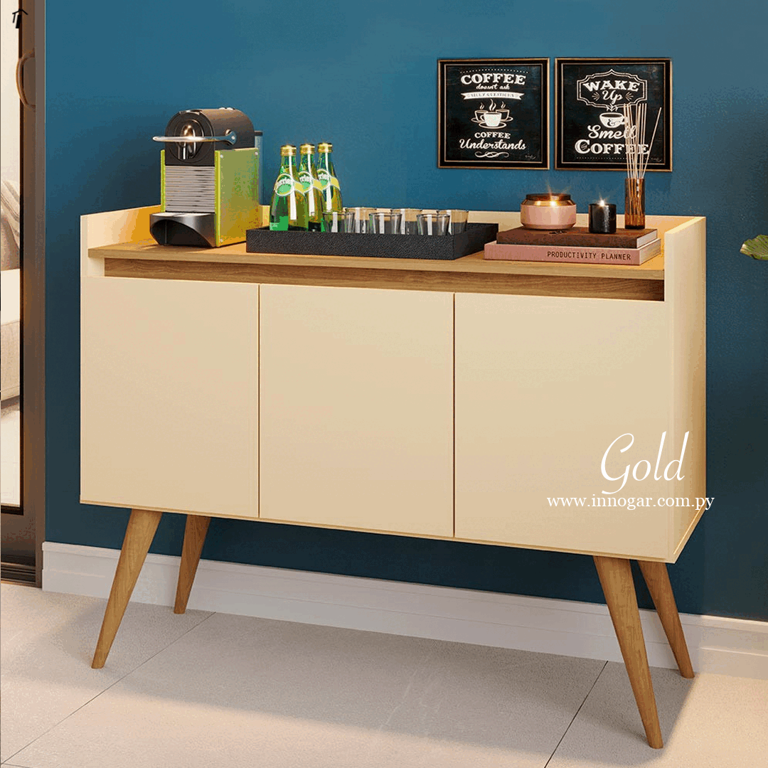 Aparador Gold 3P /  Perola Mel