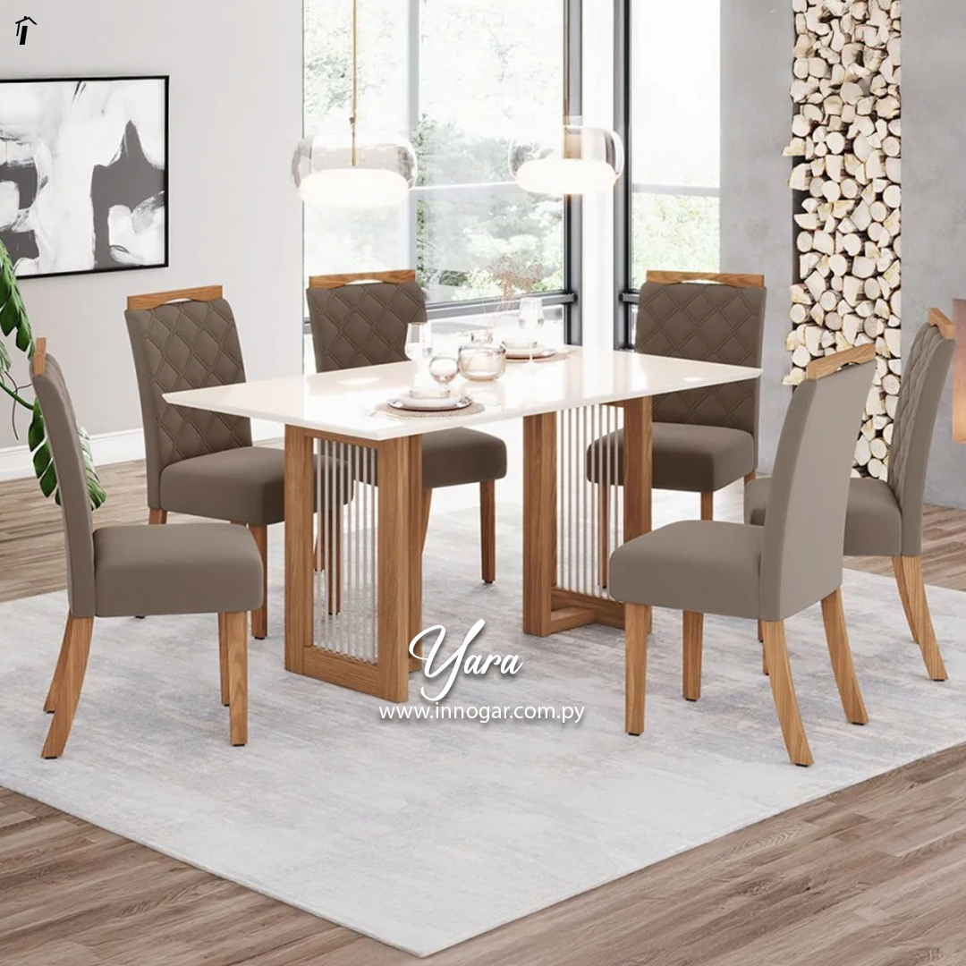 Juego de Comedor Yara / Sillas Bella