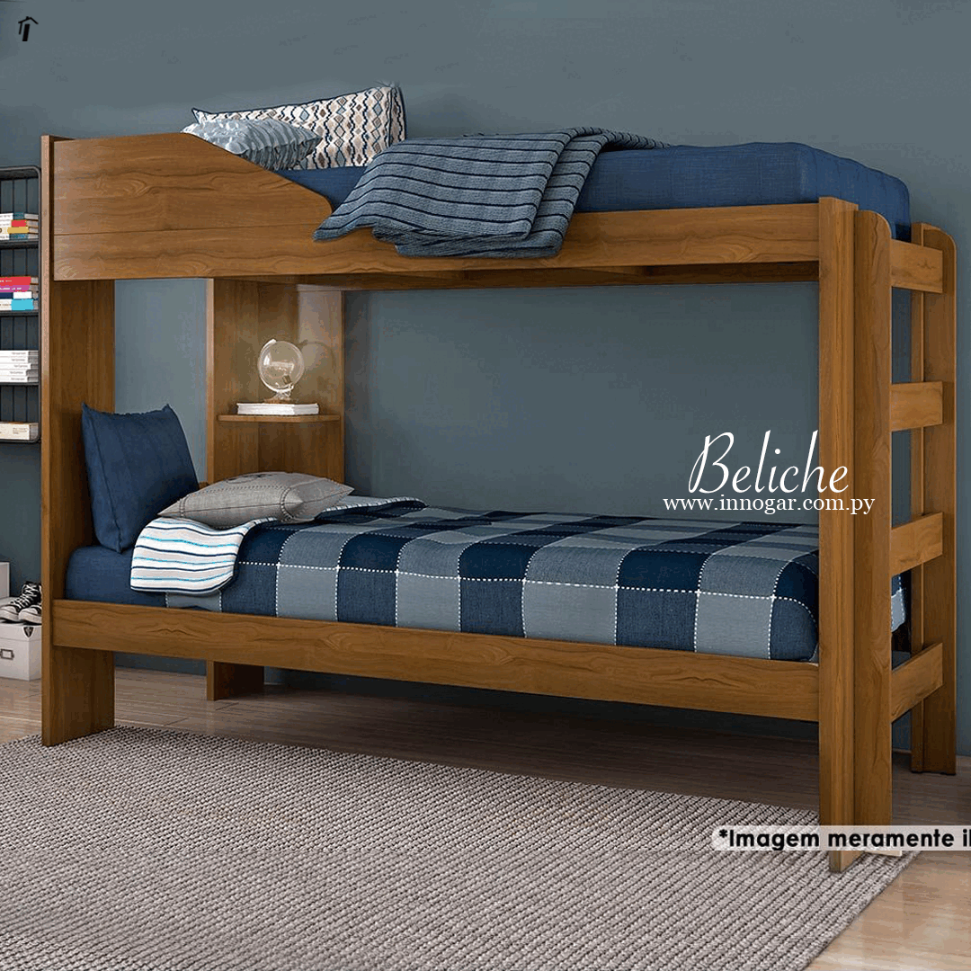 Cama Beliche Indy / Rovere