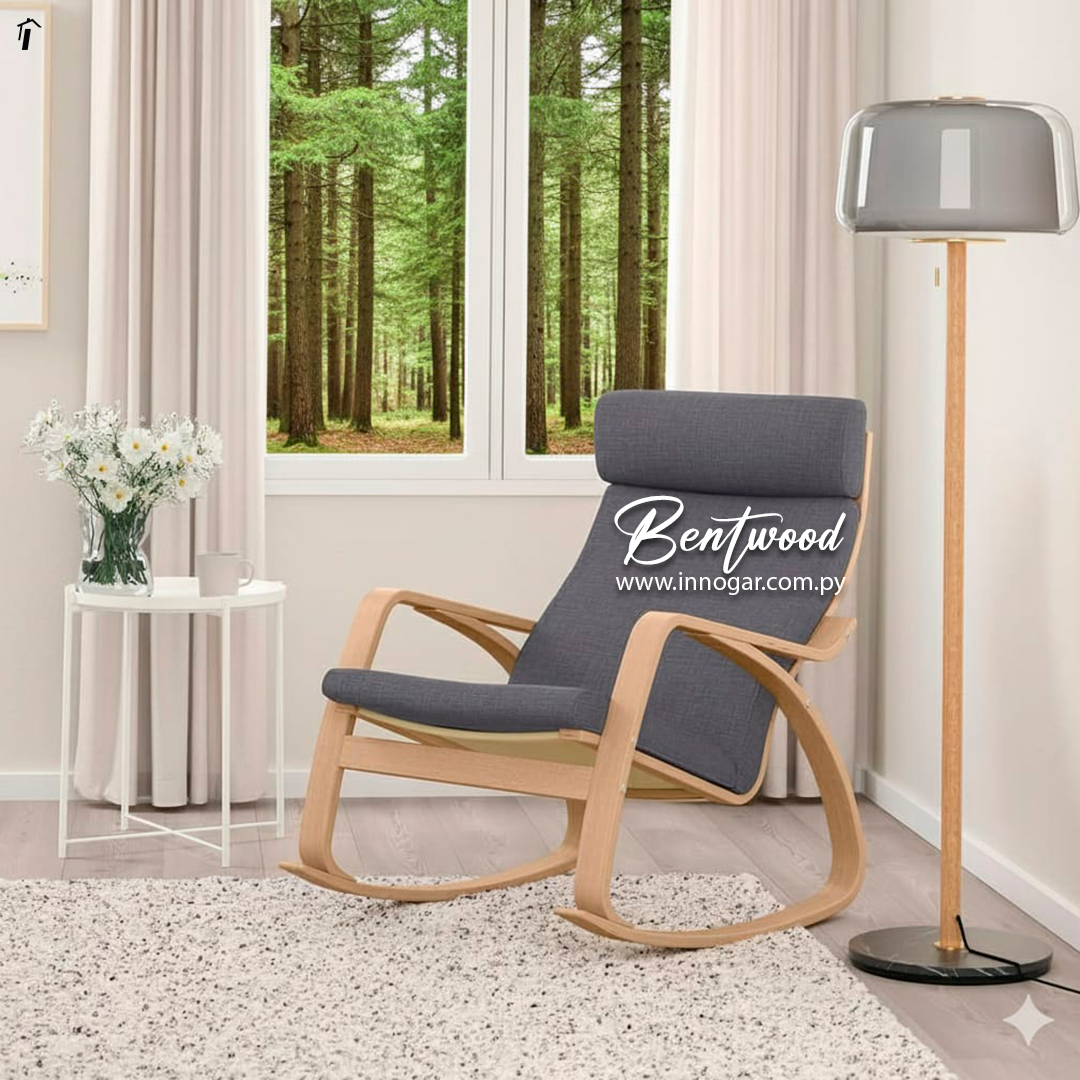 Sillon Bentwood Hamacable Gris 