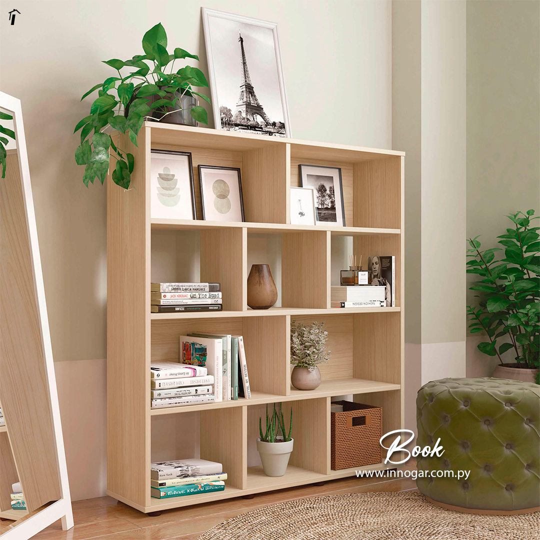 Estante Book Naturale