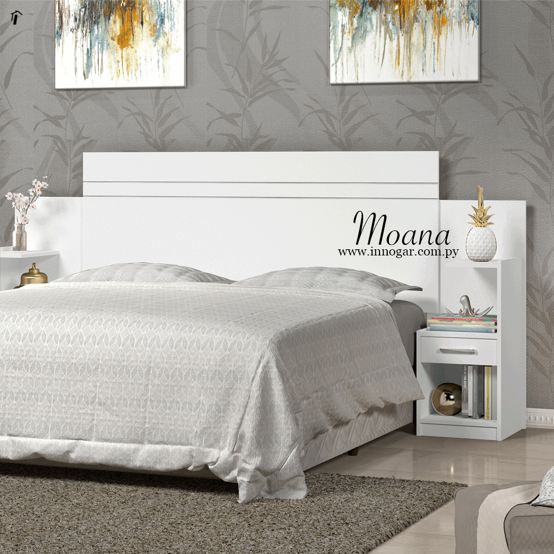 Cabecera Moana 1.40 / 1.60 / Blanco