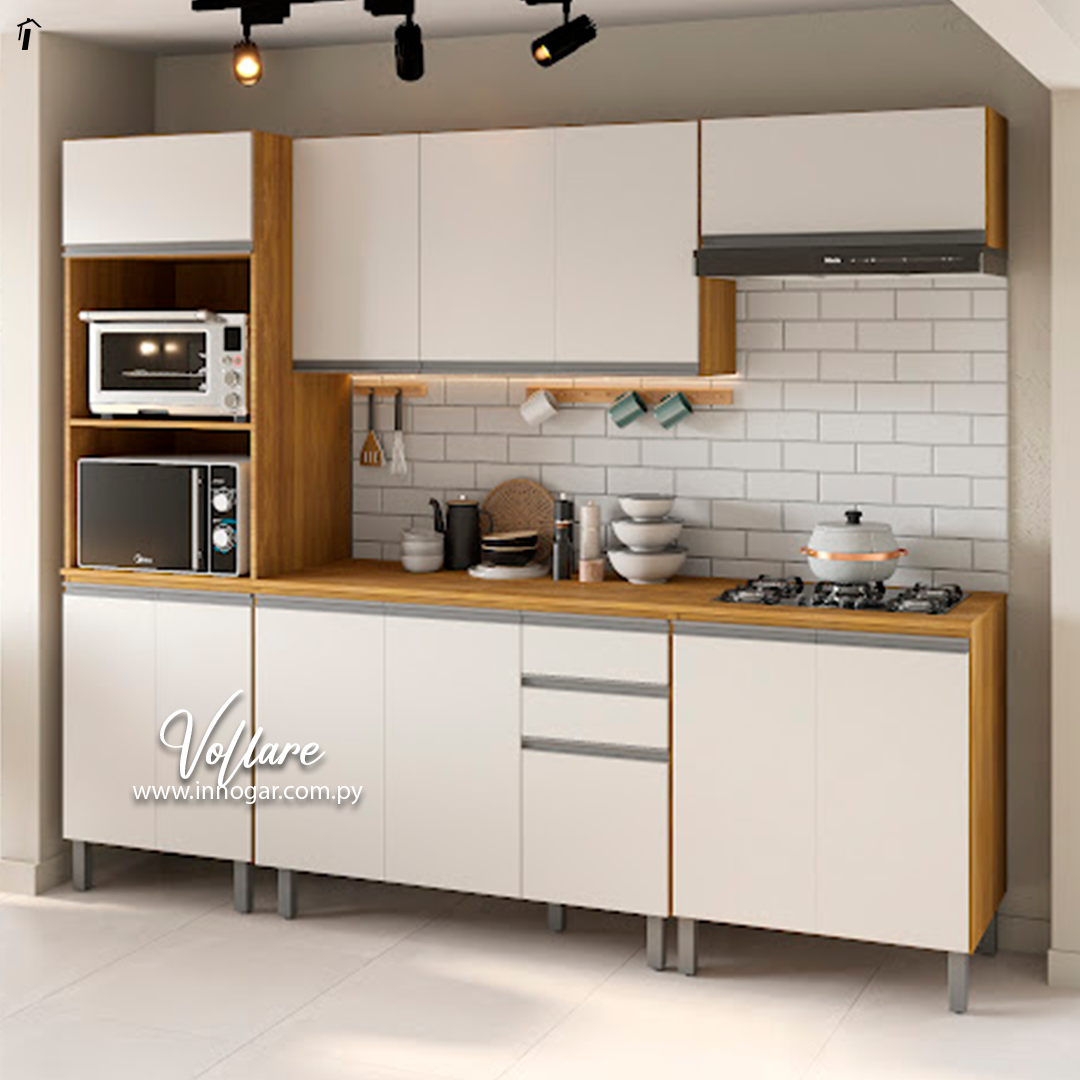 Kit Cocina Vollare Freijo Off White 