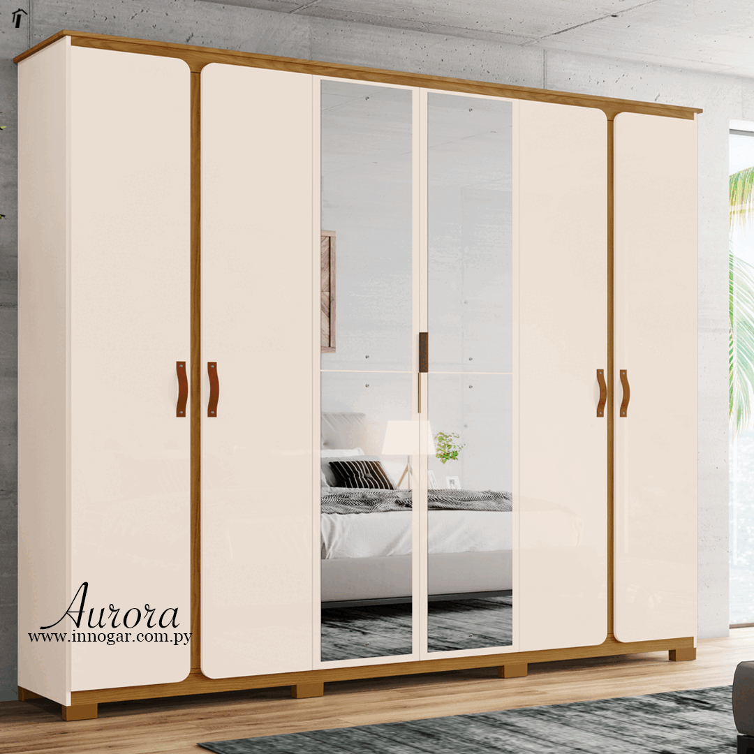 Ropero Aurora D307 / Off White - Nature