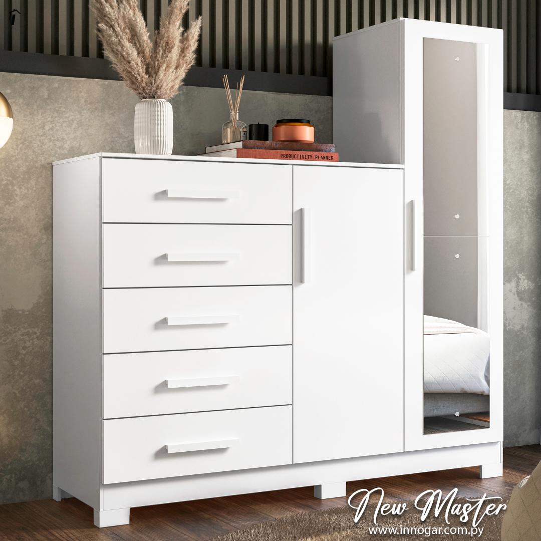 Comoda New Master  Blanco Blanco