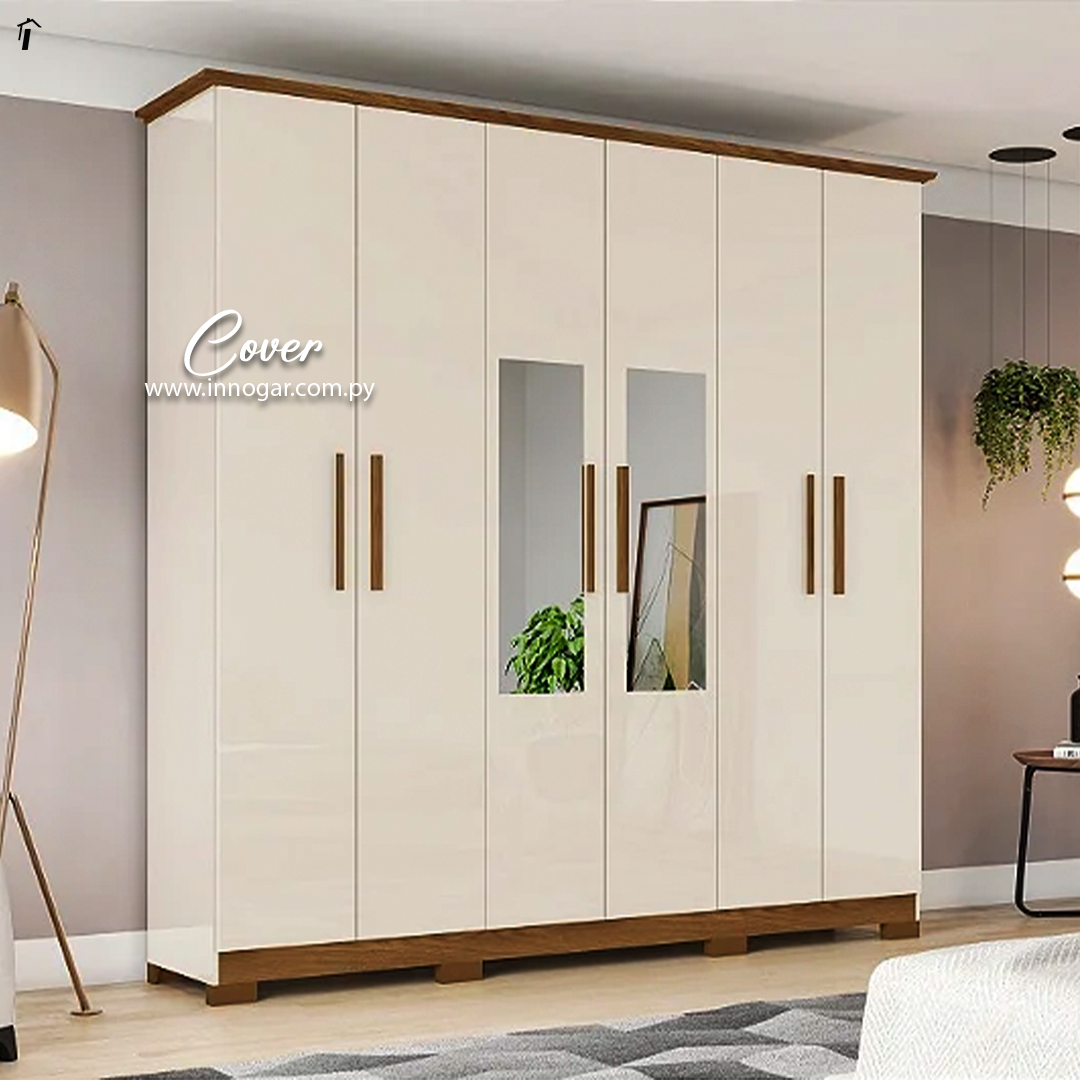 Ropero Cover 6P Off White Nature