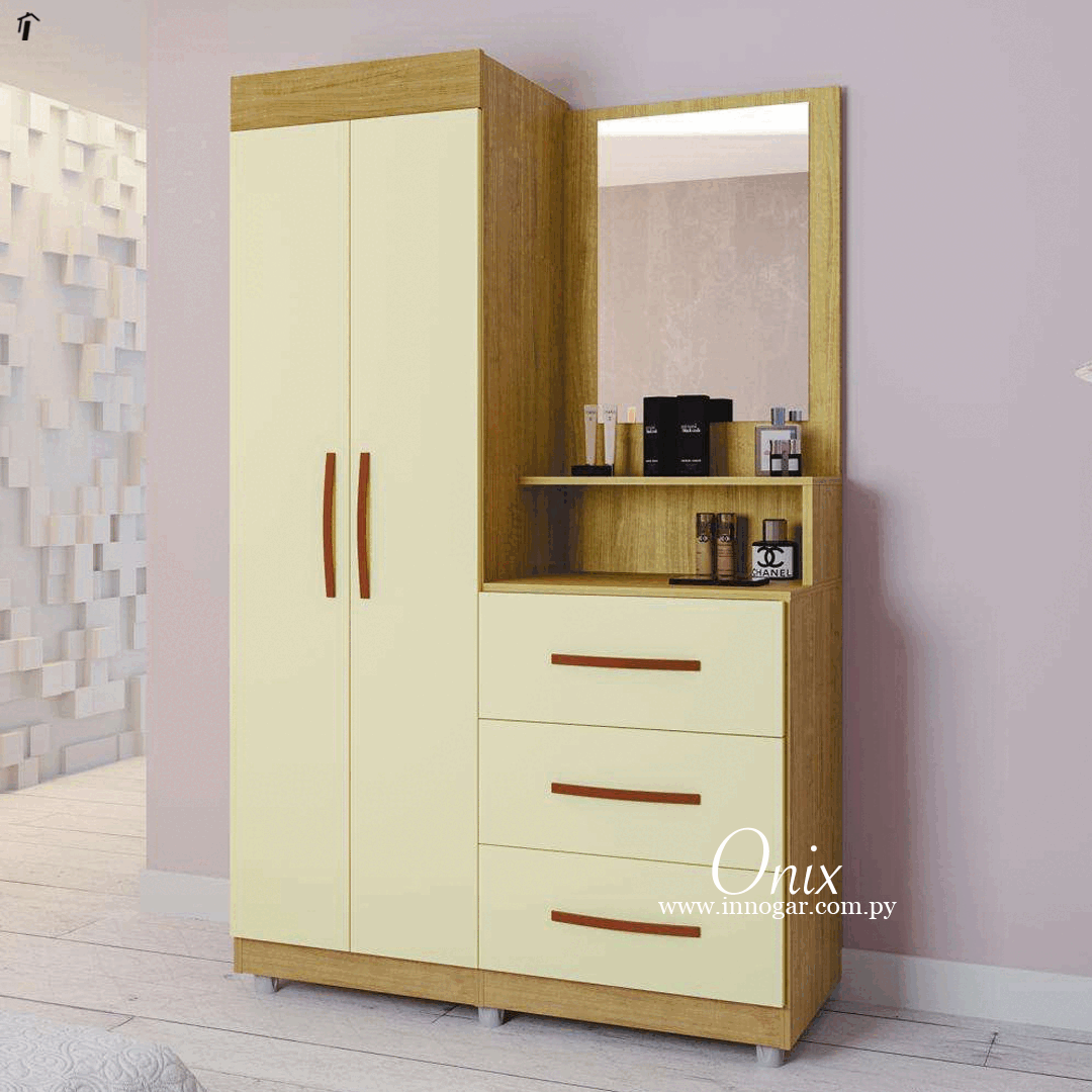 Comoda Ropero Onix / Miel - Perola