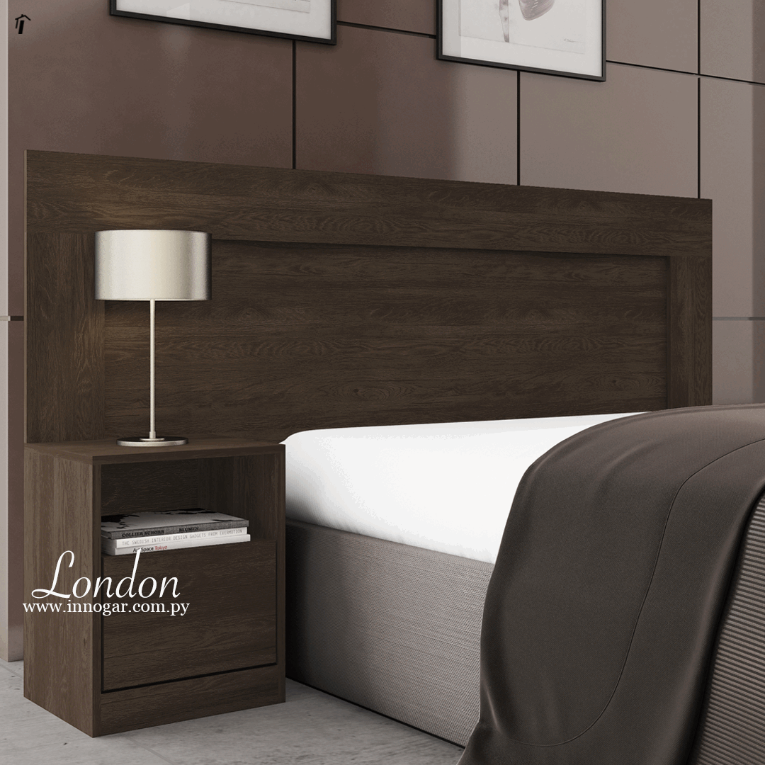 Cabecera London - Ebano 