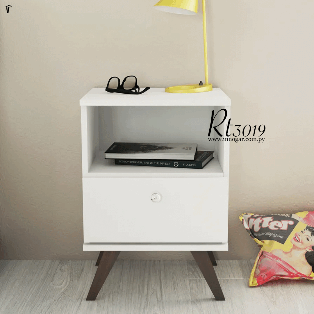 Mesita de Luz RT 3019 / Blanco